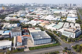Une vue de la zone franche d'exportation de Tan Thuan, à Ho Chi Minh-Ville. Photo: VNA