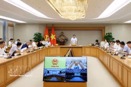 La troisième réunion du Conseil exécutif du Centre financier international au Vietnam. Photo: VNA