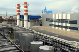 Centrale thermique du géant gazier Gazprom à Sotchi, en Russie. Photo : AFP/VNA