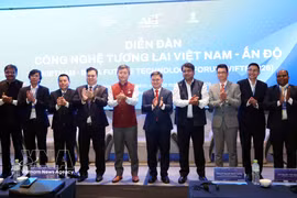 Les délégués au Forum sur les technologies du futur Vietnam-Inde, tenu le 26 octobre à Ho Chi Minh-Ville. Photo: VNA