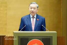 Le secrétaire général du Parti communiste du Vietnam To Lam. Photo: VNA