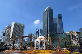 Au centre de Jakarta. Photo d'illustration: VNA