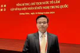 Duong Cam Vinh, docteur en génie mécanique de l’Université Tsinghua. Photo diffusée par la VNA