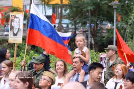 Défilé du « Régiment immortel » organisé le 7 mai 2026 à Hanoï à l’occasion du 81e anniversaire de la Victoire dans la Grande Guerre patriotique. Photo : VNA