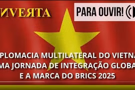 La chaîne de radio INVERTA du Brésil couvre le séjour du Premier ministre Pham Minh Chinh à Rio de Janeiro. Photo : VNA