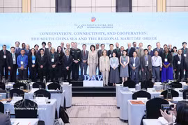 Des participants à la Conférence internationale sur la Mer Orientale. Photo : VNA