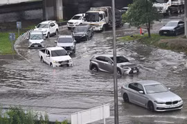 Inondations après de fortes pluies prolongées à Bangkok, en Thaïlande, le 26 septembre 2026. Photo : Xinhua/VNA