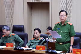 Le général Le Van Tan, chef adjoint du Bureau de l'Agence d'enquête de la police (C01). Photo: baochinhphu.vn