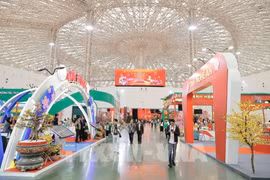 Visiteurs à la Foire du Printemps 2026. Photo: VNA