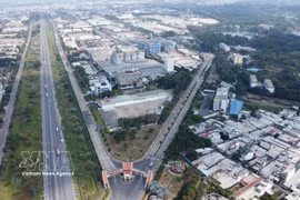 Vue d'une partie de la zone industrielle de Bien Hoa 2, à Dong Nai. Photo : VNA