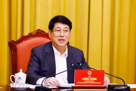 Le président de la République, Luong Cuong. Photo: VNA