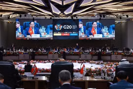 Le PM Pham Minh Chinh propose la vision vietnamienne pour un avenir juste et équitable. Photo: VNA