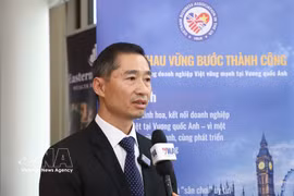 Trinh Ngoc Cuong, vice-président de la VBUK. Photo: VNA