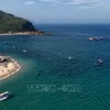 Village côtier de Nhon Hai, dans le quartier de Quy Nhon Dông, province de Gia Lai. Sous l'effet du changement climatique, la montée des eaux menace de submerger de nombreux quartiers résidentiels. Photo: VNA