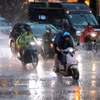 De fortes pluies vont s'abattre sur le Nord et le Centre-Nord du Vietnam. Photo: VNA
