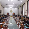 Vue d’ensemble de la séance de dialogue avec les entreprises vietnamiennes au Cambodge. Photo : VNA