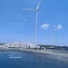 Développement de la crevetticulture de haute technologie et de l'énergie éolienne dans la commune de Thanh Hai, province de Vinh Long. Photo: VNA