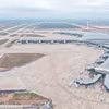 Le chantier de l'aéroport international de Long Thành. Photo : VNA