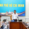 Vue de la réunion du Comité directeur municipal de lutte contre la pêche INN, à Hô Chi Minh-Ville, le 21 septembre. Photo : VNA