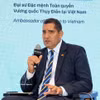 L’ambassadeur de Suède au Vietnam, Johan Ndisi, s’exprime lors du Forum des entreprises Vietnam-Pays nordiques, tenu le 29 octobre dans le cadre du Forum économique d’automne 2026 à Hô Chi Minh-Ville. Photo : VNA