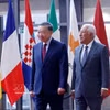 Le secrétaire général du Parti et président de la République, Tô Lâm (gauche), et le président du Conseil européen, António Costa. Photo : VNA