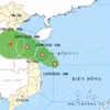 Trajectoire prévue de la dépression tropicale. Source : NCHMF