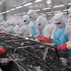 Le secteur des produits aquatiques est en première ligne pour récolter les fruits du VEFTA. Photo : VNA