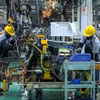 THACO mise sur un déploiement massif de technologies de pointe et d’équipements modernes pour booster la productivité et la qualité de sa gamme automobile. Photo : VNA