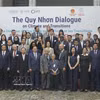 Délégués au Dialogue de Quy Nhon sur le climat et les transitions. Photo : VNA