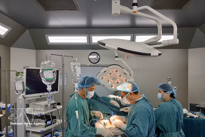 De nombreux établissements médicaux vietnamiens maîtrisent désormais des techniques médicales de pointe. Photo : VNA