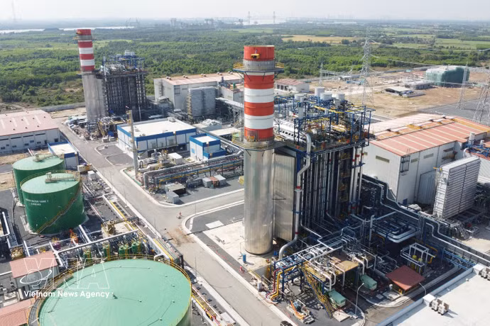 La centrale électrique au GNL de Nhon Trach 3. Photo: VNA