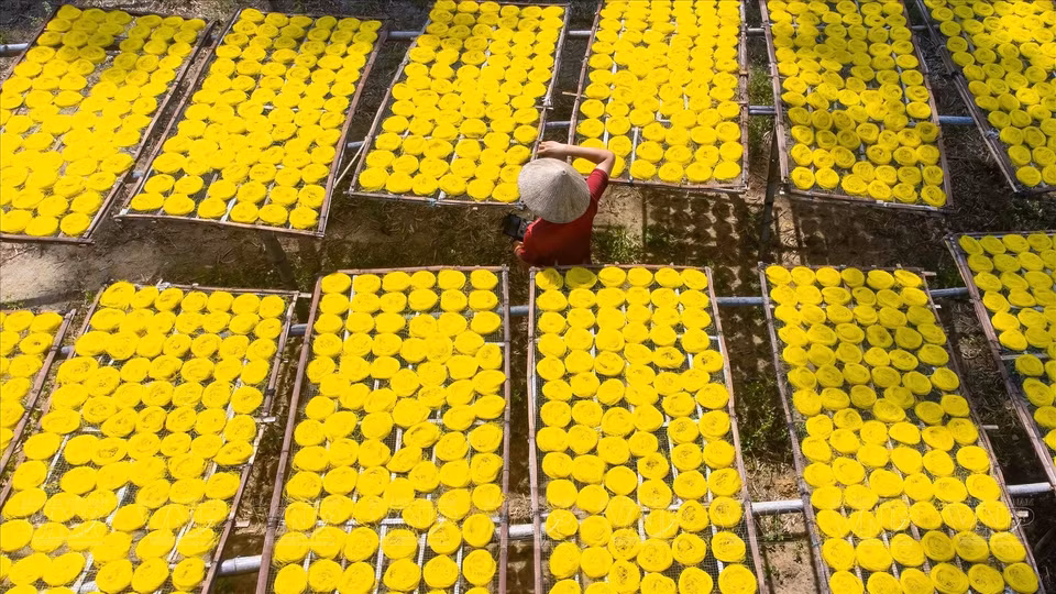 La fabrication de vermicelles séchés des habitants du village de Duong Son, commune de Hoa Tien, district de Hoa Vang, ville de Da Nang, est un métier traditionnel réputé.