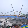 Chantier du projet d'aéroport international de Gia Binh. Photo : VNA