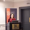 La vice-ministre vietnamienne de l’Industrie et du Commerce, Phan Thi Thang, prend la parole. Photo : VNA