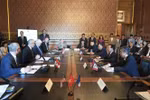 Séance de travail avec le Département de l'Agriculture de l'État de l'Iowa. Photo: VNA