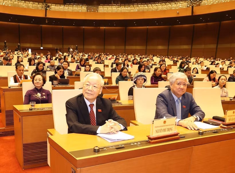 Le secrétaire général Nguyen Phu Trong, député du peuple 