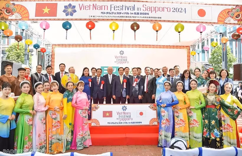 Le 3e Festival du Vietnam à Sapporo. Photo: VNA