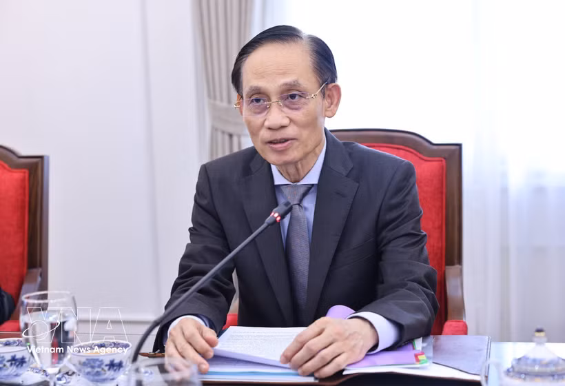 Le ministre des Affaires étrangères Le Hoai Trung. Photo: VNA