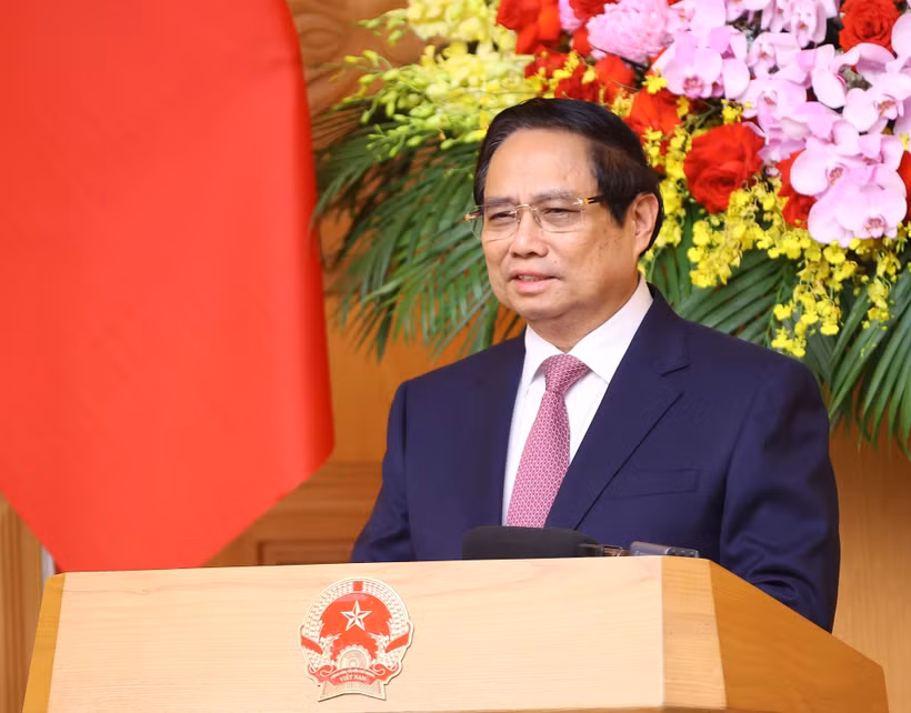 Le Premier ministre Pham Minh Chinh. Photo: VNA