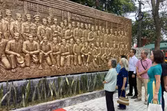Vestige de la première École de journalisme portant le nom de Huỳnh Thúc Kháng, dans le district de Đại Từ, province de Thái Nguyên au Nord. Photo: tuoitre.vn