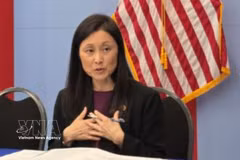 L’ambassadrice des États-Unis au Vietnam, Jennifer Wicks. Photo : VNA