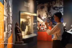 Le Musée des femmes du Sud numérise plus de 1.000 objets pour les exposer grâce à la technologie holographique Photo : VNA