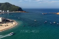 Village côtier de Nhon Hai, dans le quartier de Quy Nhon Dông, province de Gia Lai. . Photo: VNA