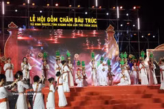 Le premier Festival de la poterie cham de Bàu Truc, dans la commune de Ninh Phuoc, du 10 au 12 octobre 2026. Photo: VNA