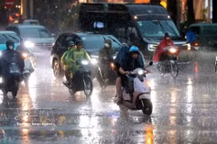 De fortes pluies vont s'abattre sur le Nord et le Centre-Nord du Vietnam. Photo: VNA