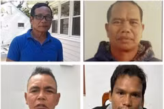 De gauche à droite, dans le sens horaire : Siu Di, Đinh Yum, Thông et Rôh. — Photo cand.com.vn
