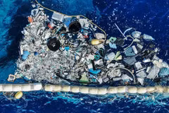 La pollution plastique marine devient de plus en plus grave. Photo : Wired