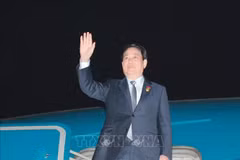 Le président vietnamien Luong Cuong quitte Pékin, concluant ainsi son voyage de travail en Chine. Photo : VNA