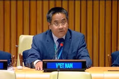 Le ministre conseiller Nguyên Hai Luu, représentant permanent adjoint du Vietnam auprès de l’ONU. Photo diffusée par la VNA