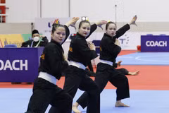 Le pencak silat est devenu l’une des disciplines les plus prolifiques en médailles d’or pour le Vietnam aux SEA Games avec le wushu, le taekwondo et le karaté. Photo: thanhnien.vn